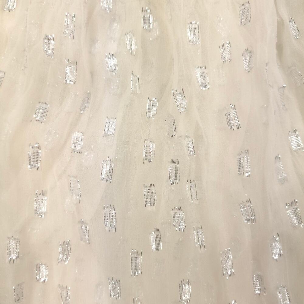 BHLDN Tiered Maxi Dress Minimalist Wedding Gown - Picture 13 of 14